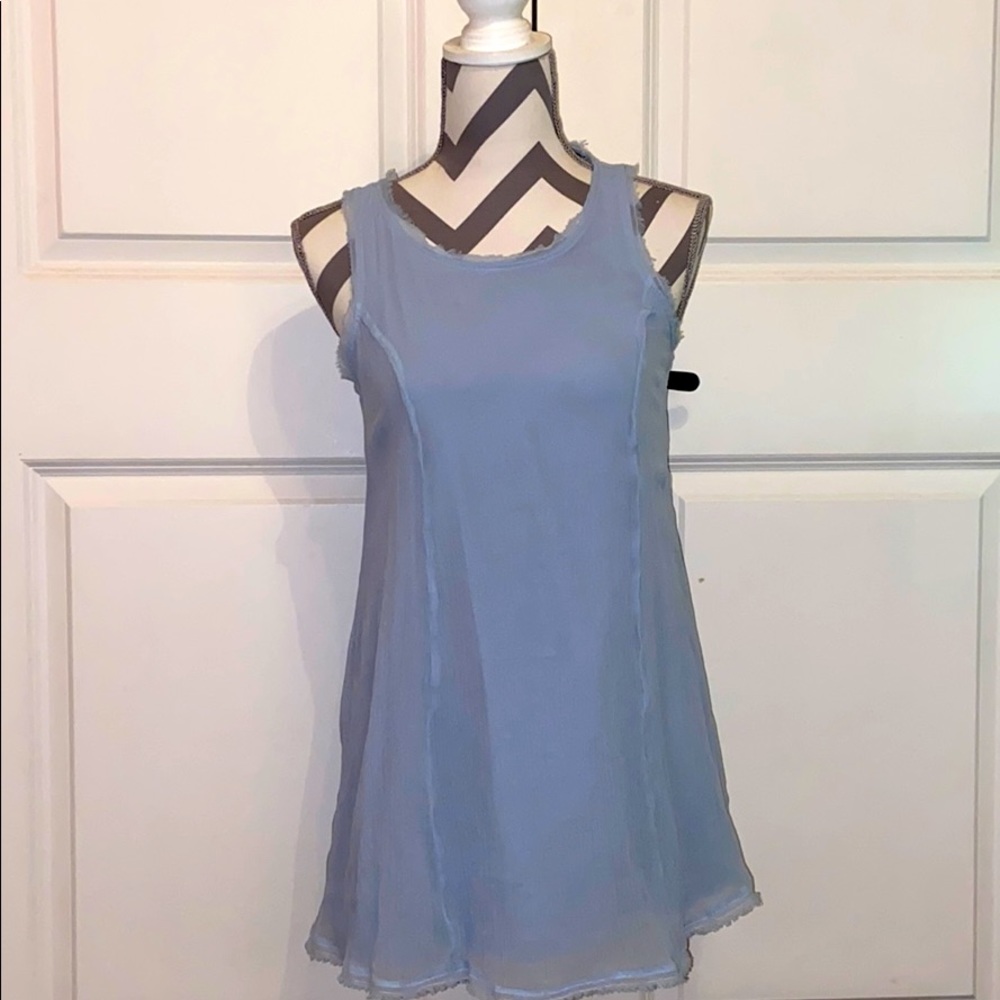 baby blue mini dress